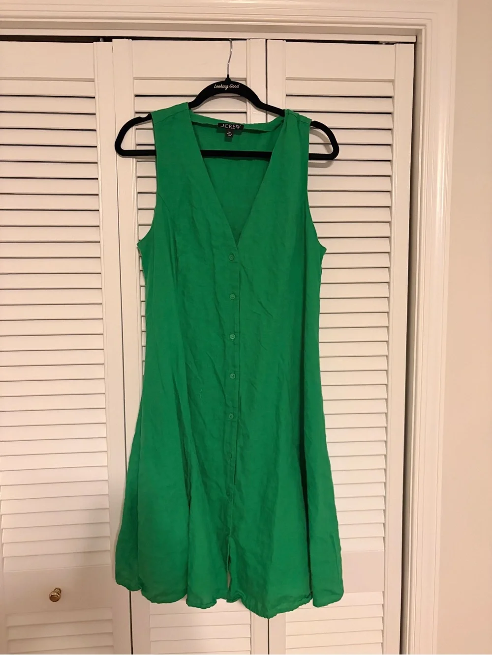 J. Crew Linen Mini Dress TALL